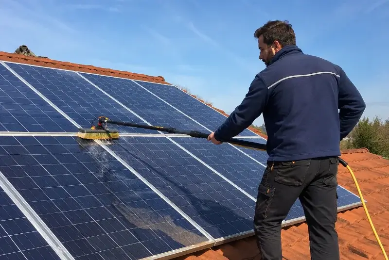 Nettoyage et entretien de panneaux solaires à Saint-Lumine-de-Clisson